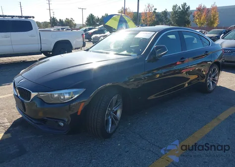 2019 BMW 430I Gran Coupe z USA, uszkodzony, nr VIN WBA4J1C55KBM18649